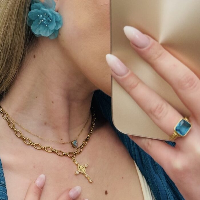 MARKICIA BLUE EARRINGS