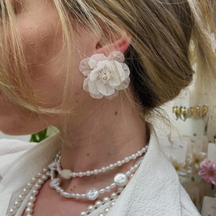 MARKICIA MILKY EARRINGS