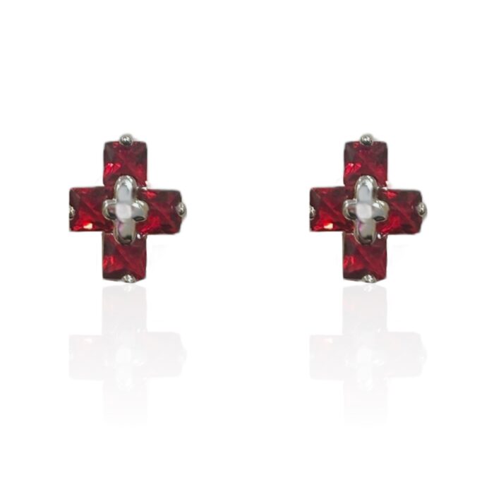 CYTEST CROSS EARRINGS