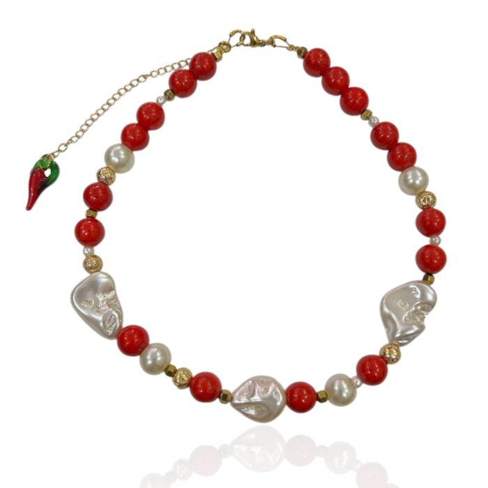 ZADY RED NECKLACE