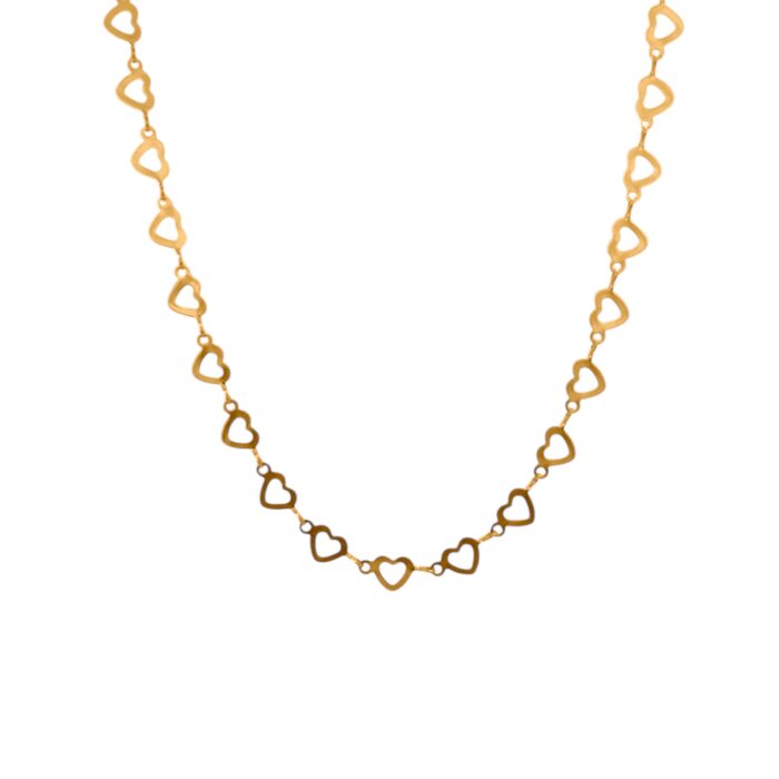 ATELY HEART CHAIN CHOKER