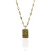 GOLD EYE NECKLACE
