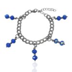 ALEB BLUE CHARM BRACELET