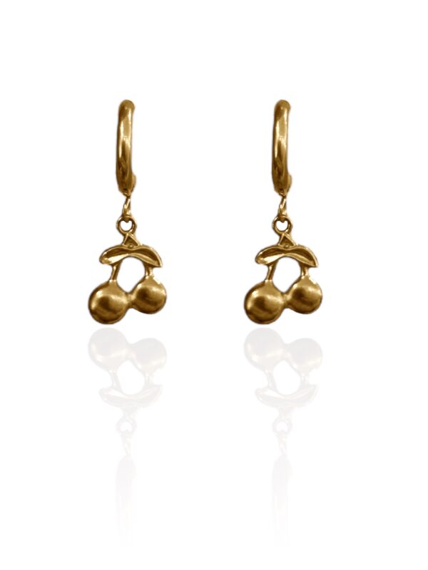 BASIC CHERRY EARRINGS