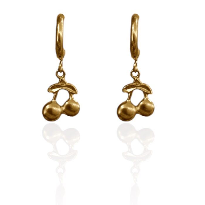 BASIC CHERRY EARRINGS
