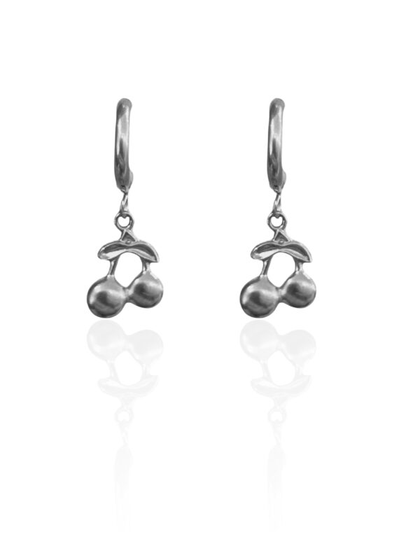 BASIC CHERRY EARRINGS - Image 3