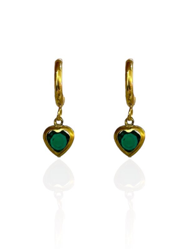 COLOR HEARTS EARRINGS - Image 3