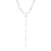 TIE SILVER MOOD  NECKLACE