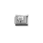 CLASSIC HEART SILVER ITALIAN CHARM