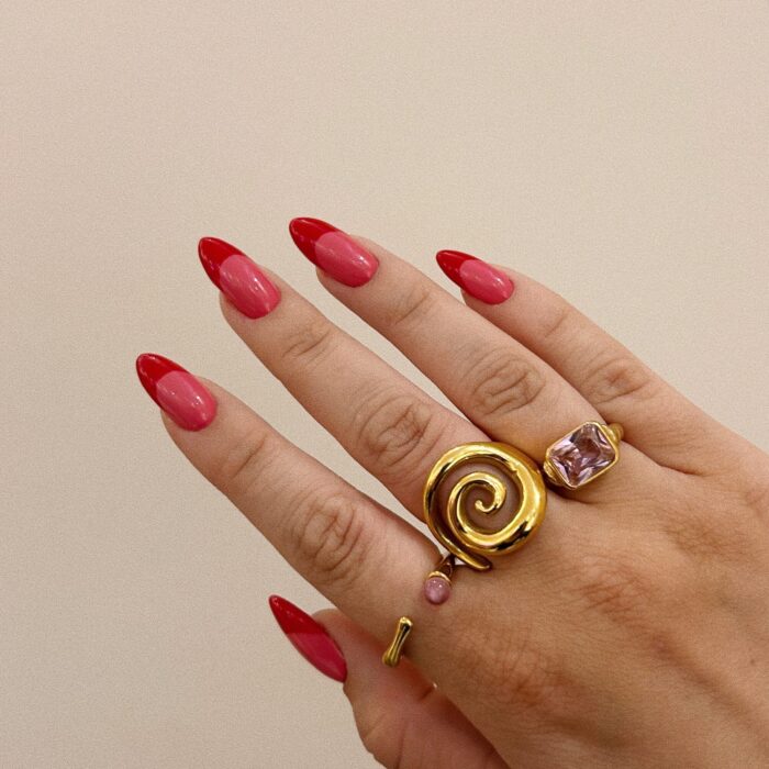 SUMMERING PINK RING