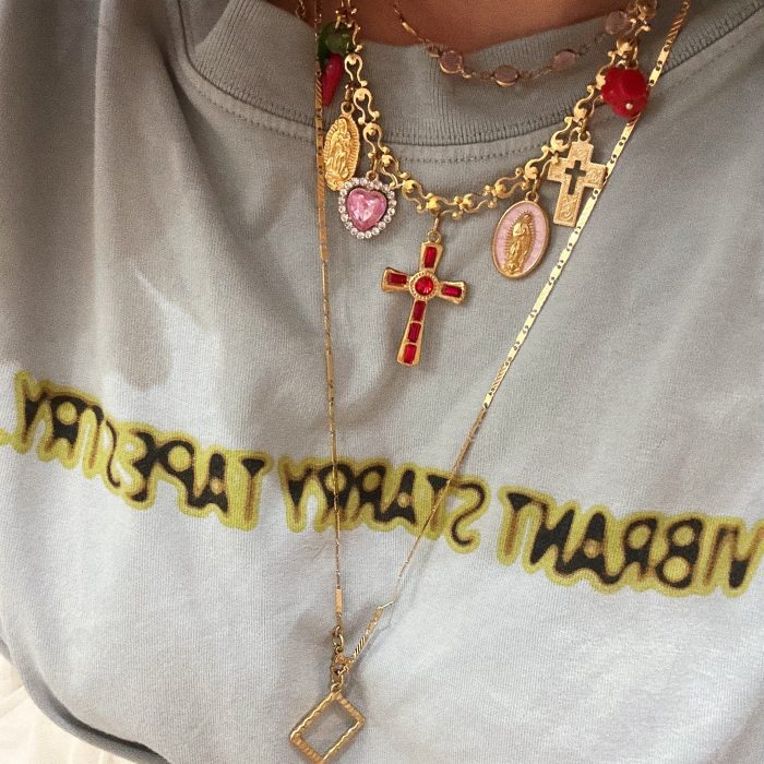 YIAMI PINK NECKLACE