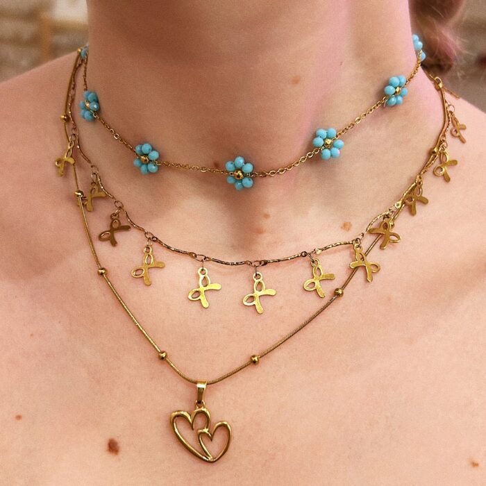 BABE BLUE MARGARET CHAIN