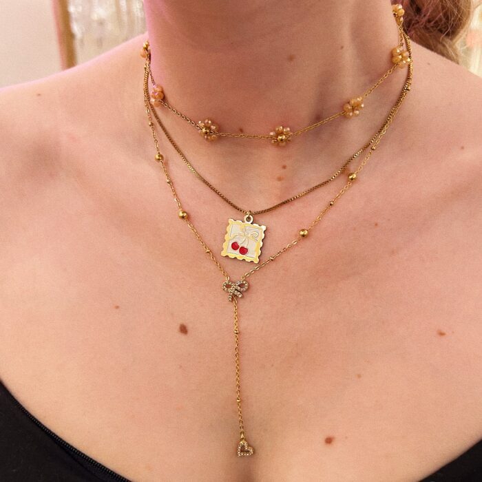 TIE GIRLY MOOD NECKLACE