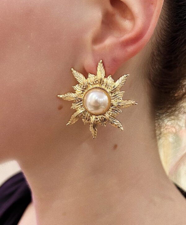PEARL SUN  EARRINGS - Image 2