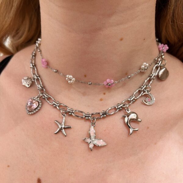 ROZE SUM CHARM NECKLACE - Image 2