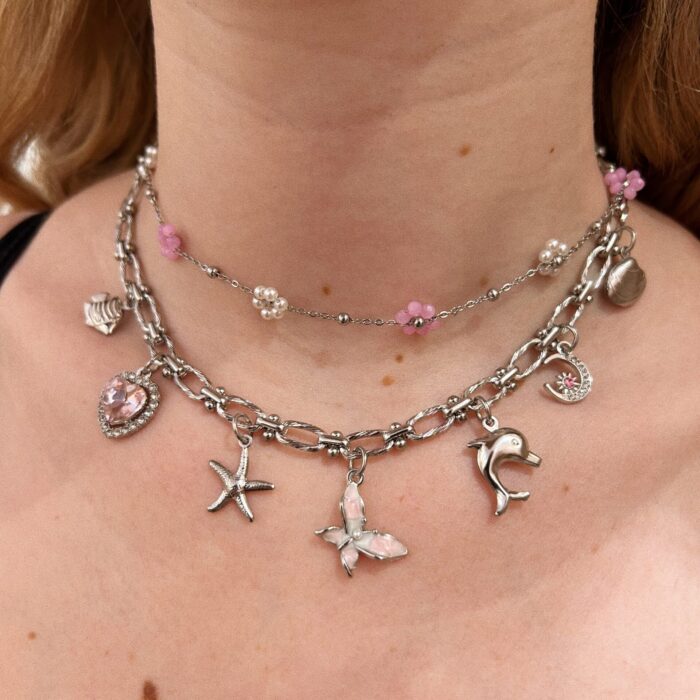 ROZE SUM CHARM NECKLACE
