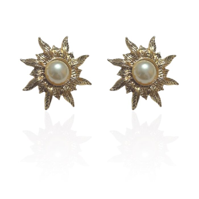 PEARL SUN  EARRINGS