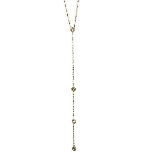 TIE SPARKLING NECKLACE