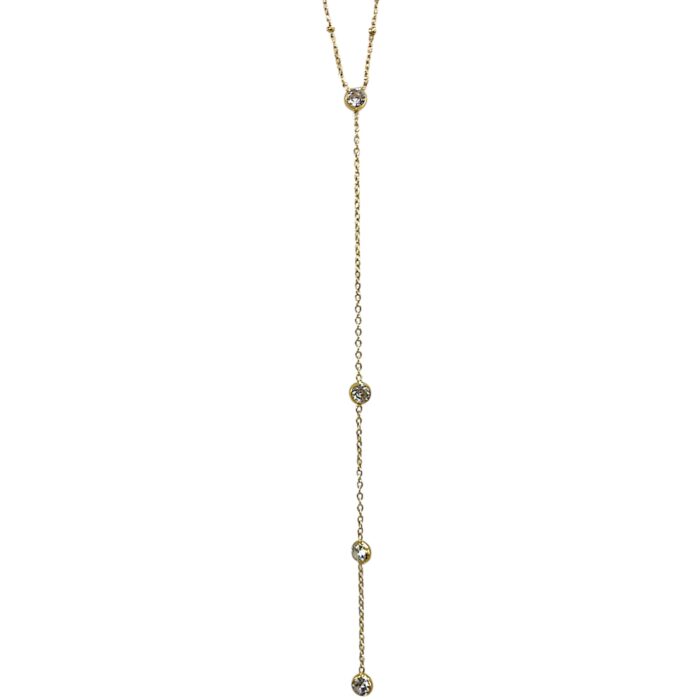 TIE SPARKLING NECKLACE