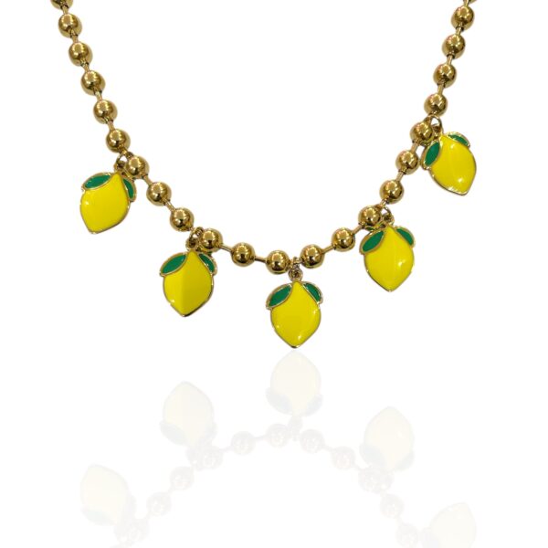 LEMON CHARM NECKLACE