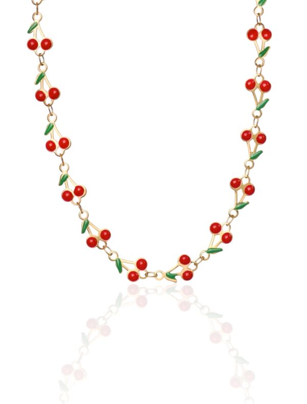 CHERRY CHAIN NECKLACE