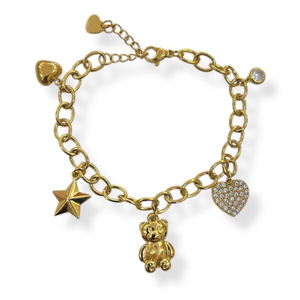 GIRLY PARTY CHARM BRACELET
