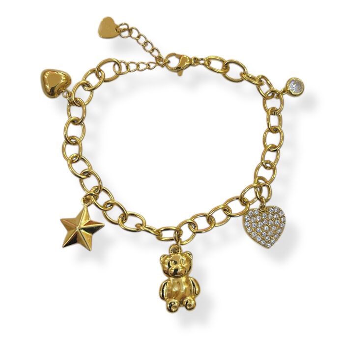 GIRLY PARTY CHARM BRACELET