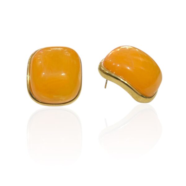 AURA ORANGE EARRINGS