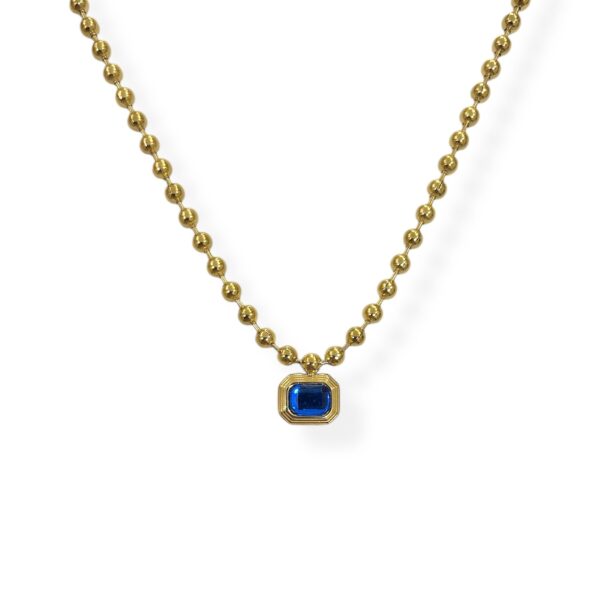BLUE PATRIS NECKLACE - Image 1
