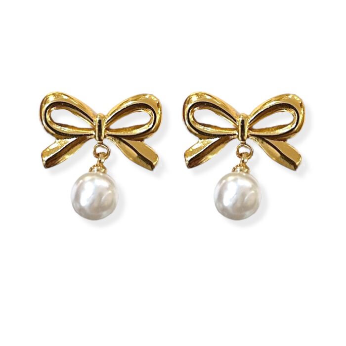 AGGY BOW EARRINGS