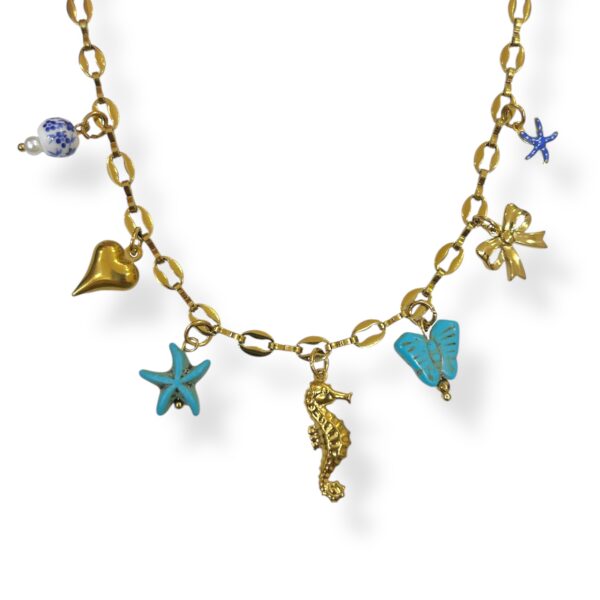 BLUNE CHARM NECKLACE - Image 1