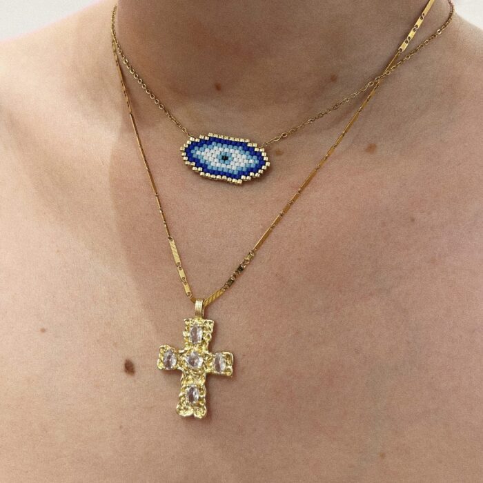 LEFKADA EYE NECKLACE