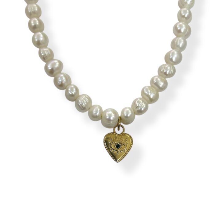 GREEN EYE NECKLACE