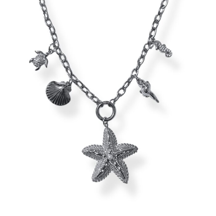PERLYN STAR FISH NECKLACE