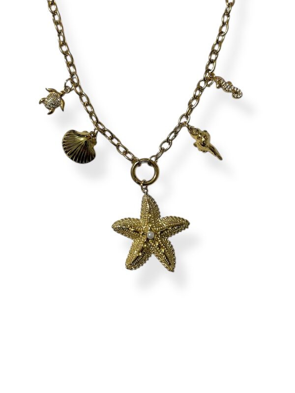 PERLYN STAR FISH NECKLACE