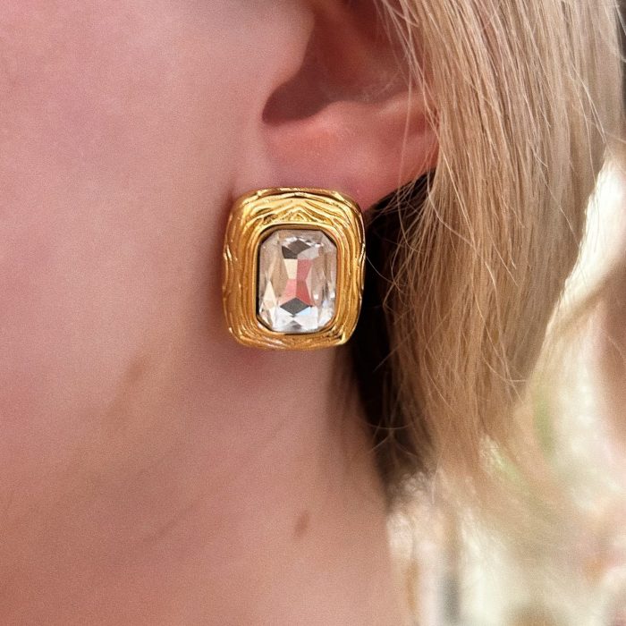 FEELING CRYSTAL EARRINGS