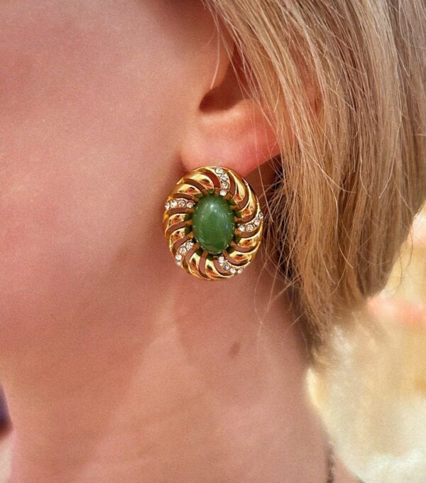 AFFY GREEN EARRINGS - Image 2