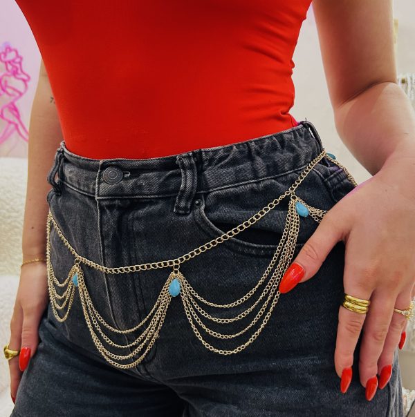 SUMMY FINETS BELLY CHAIN ΖΩΝΗ - Image 2