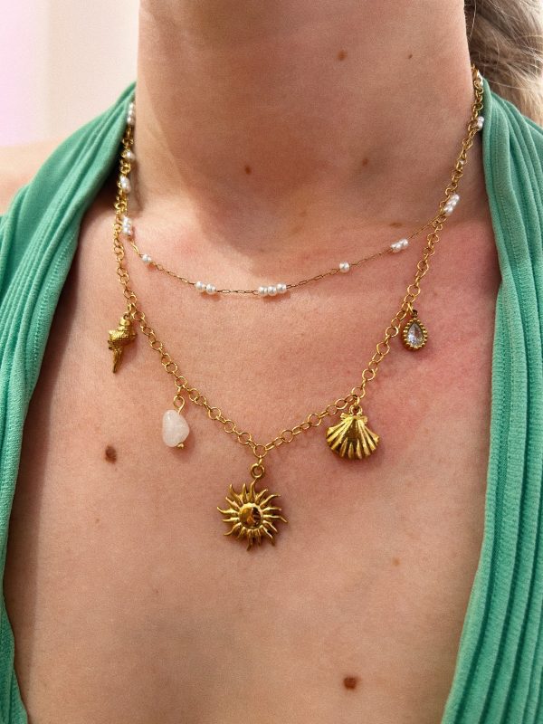 DUO PERLYN CHARM NECKLACE - Image 2