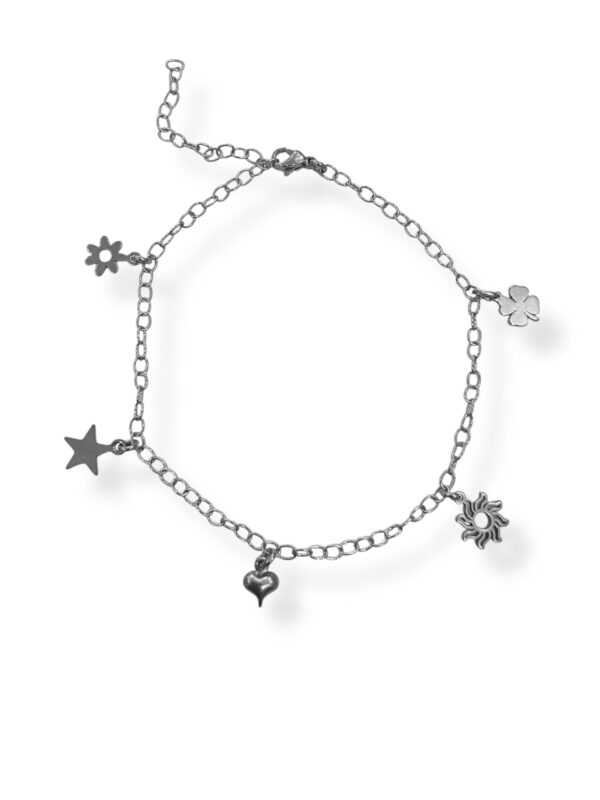 SILVER CUTIE ANKLET
