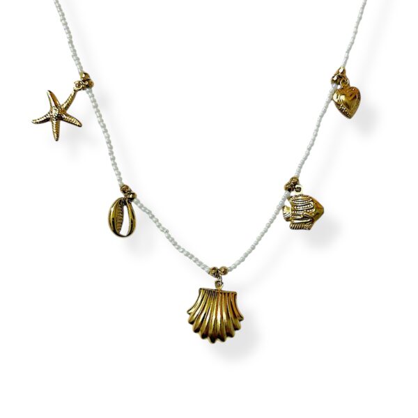 GOLDEN COAST CHARM NECKLACE