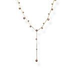 PINK TIE SPARKLING NECKLACE