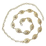 DUKESA PEARL BELLY CHAIN ΖΩΝΗ