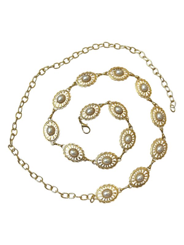 DUKESA PEARL BELLY CHAIN ΖΩΝΗ