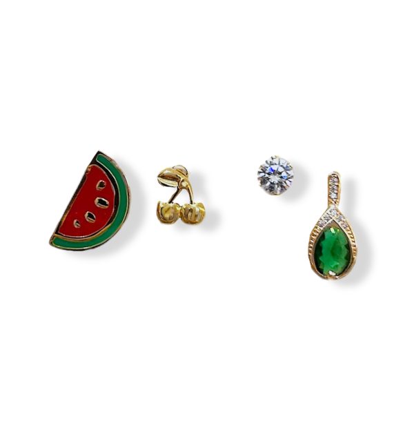 WATERMELON SET EARRINGS