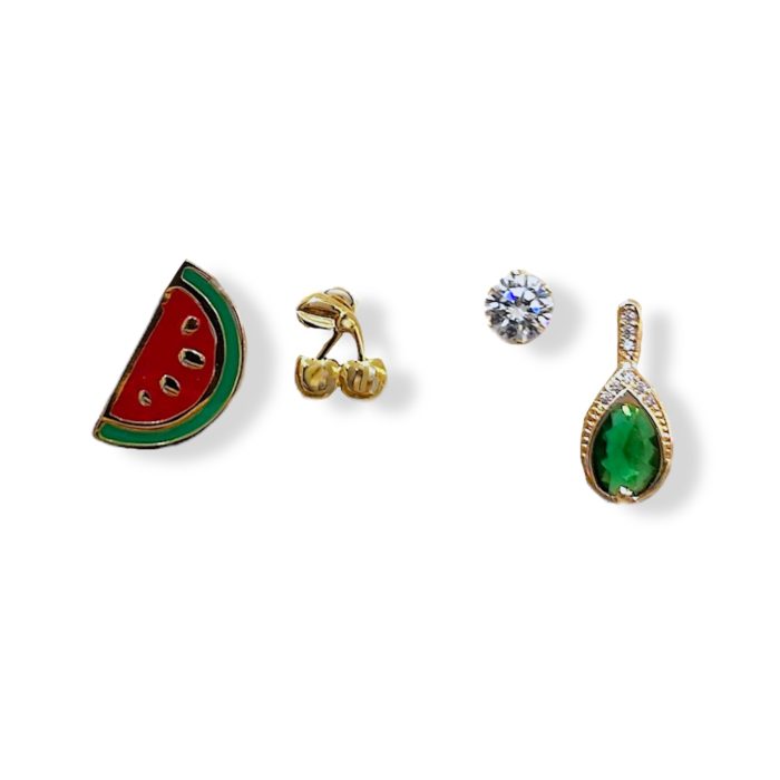 WATERMELON SET EARRINGS