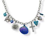 SEA OF HEARTS CHARM NECKLACE