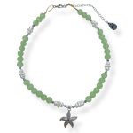 SEAFOAM STAR NECKLACE