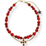 INFERNO CROSS NECKLACE
