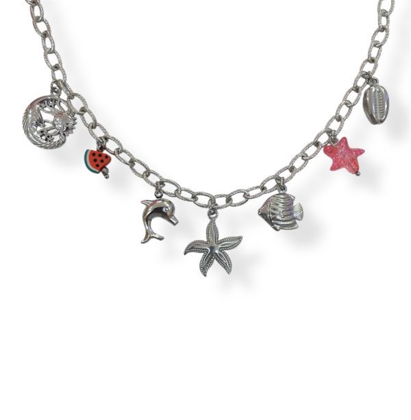 SLLY MIX CHARM NECKLACE